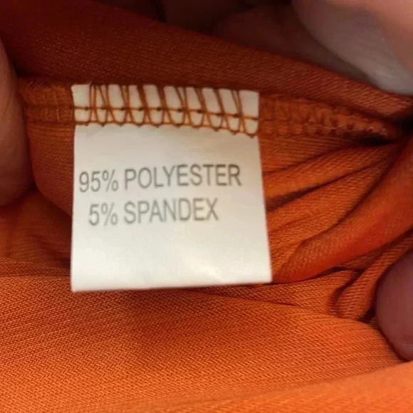 Orange Maxi Dress - Picture 6 of 7